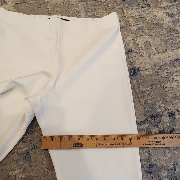 Boston Proper Off White Aspen Ponte Knit Pull On Stirrup Legging XL - Picture 8 of 16